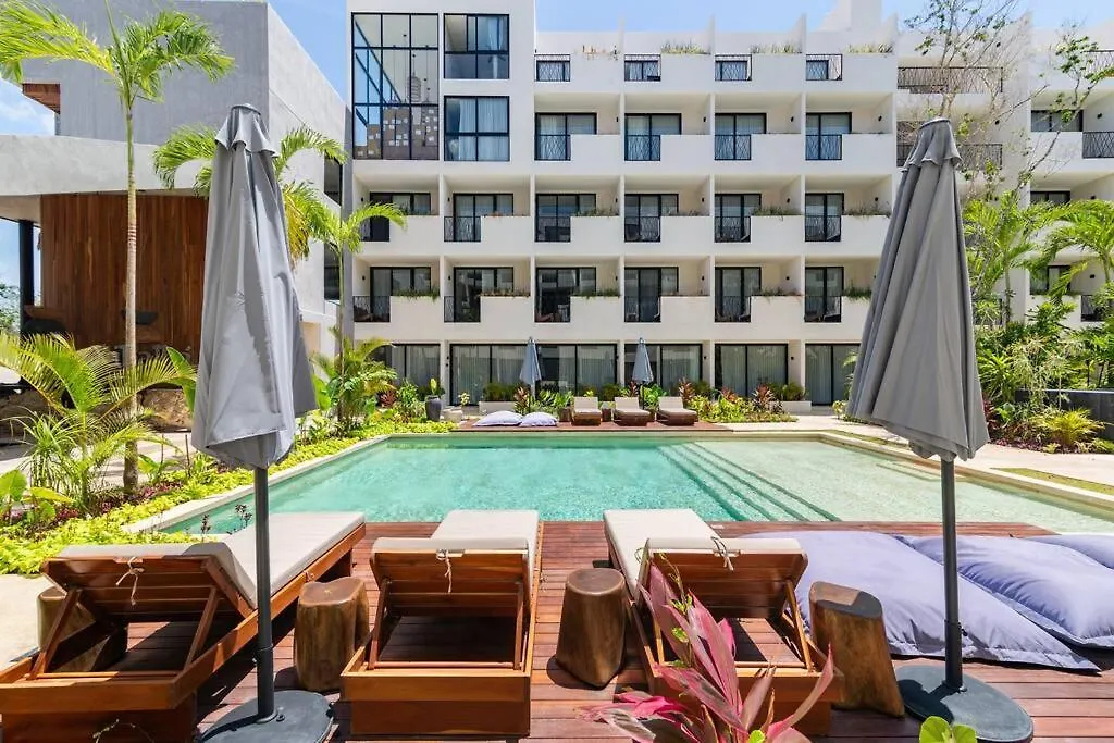 Xibalba 423 Estudio Ideal Para Ti/Gym/Piscina/Tina By Sandy Pawerful Tulum Apartment